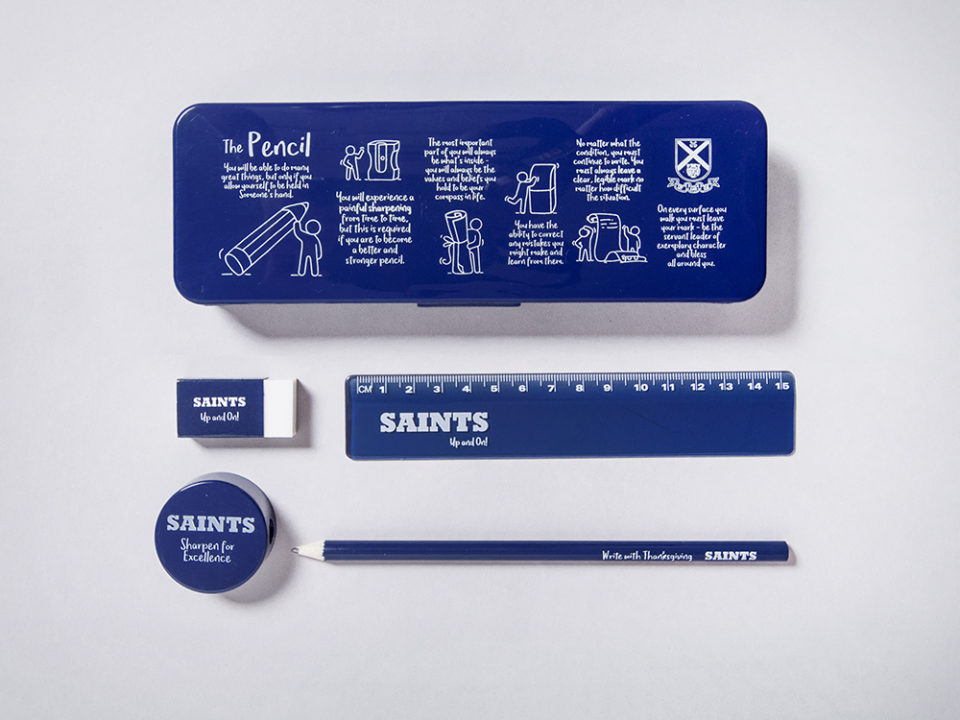 Saint Stationery Box