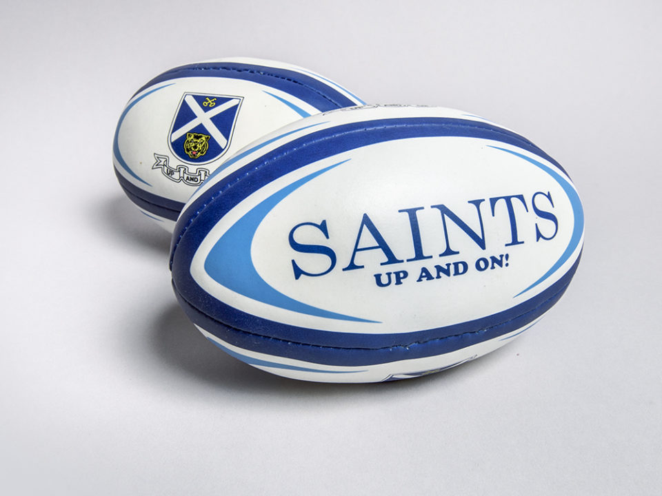 Saints Mini Rugby Ball