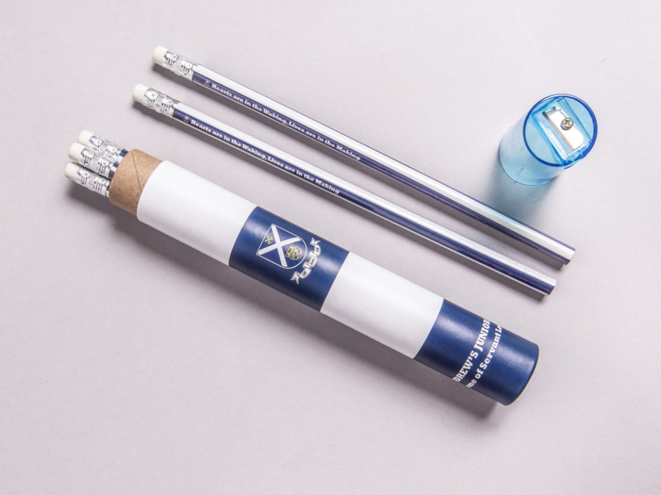 Saints Pencil Sharpener Set